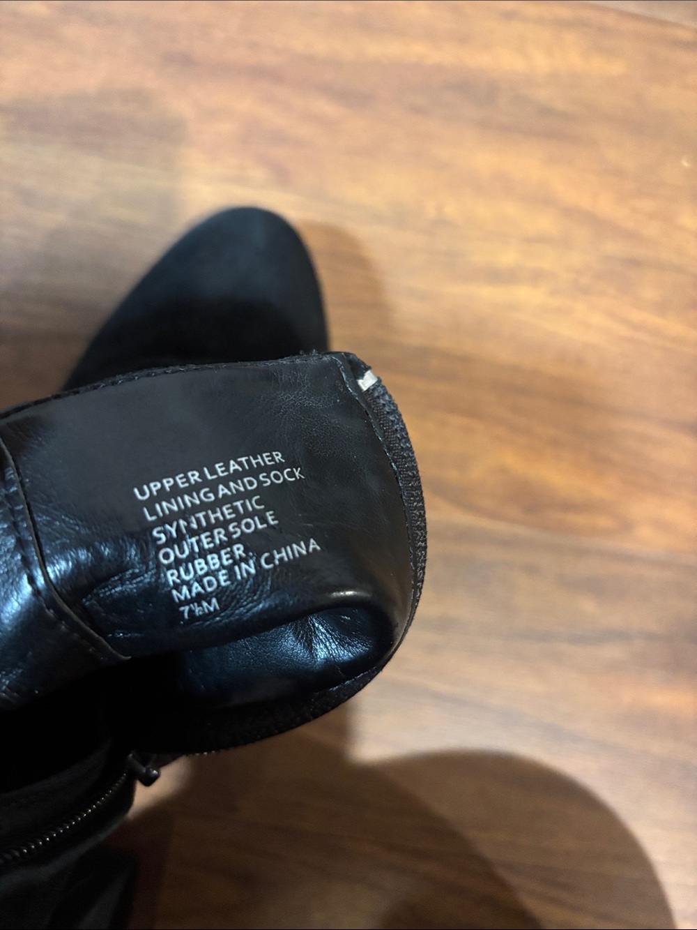 Banana Republic Black Suede Button-Front Ankle Booties - Picture 7 of 7